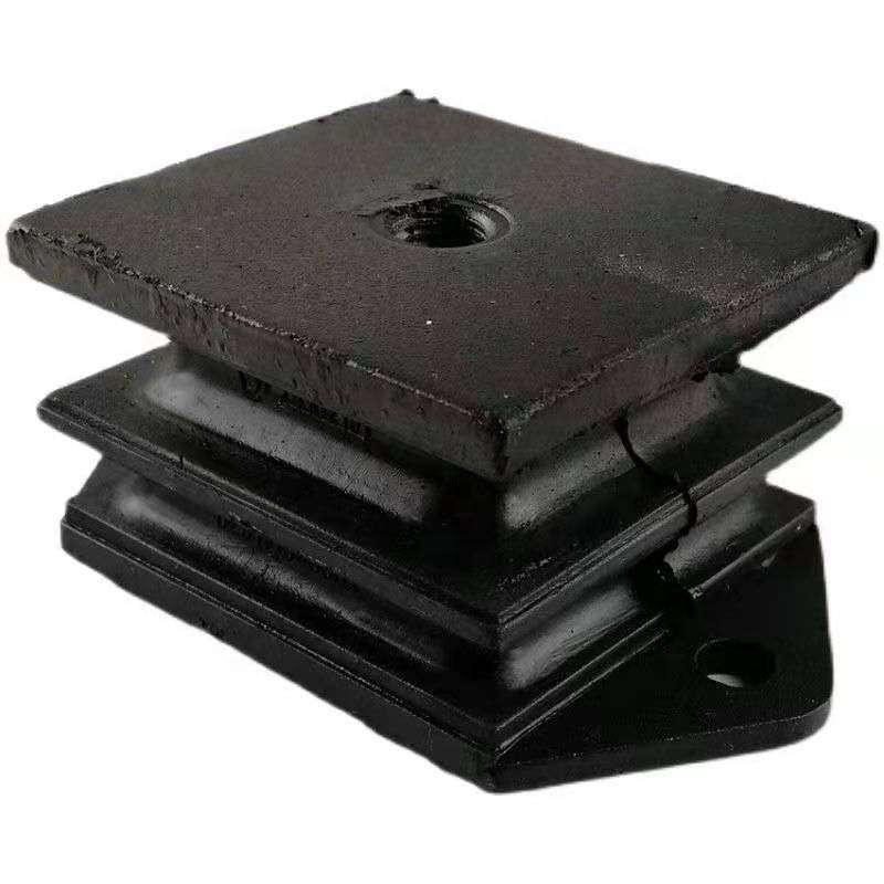 Shacman F2000 Engine Front Rubber Mount DZ9114593001 High Strength Khushion Shock Absorber